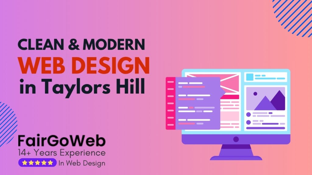 Clean & Modern Web Design in Taylors Hill