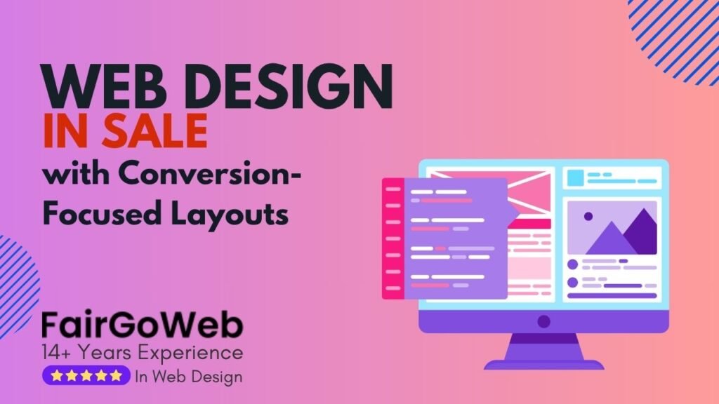 Web Design in Sale with Conversion-Focused Layouts