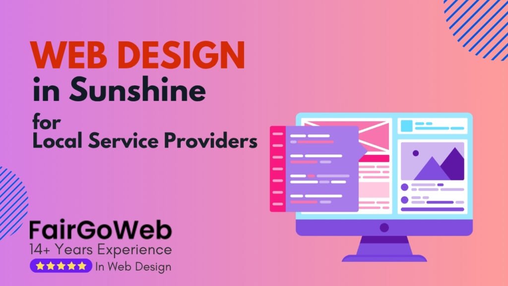 Web Design in Sunshine for Local Service Providers